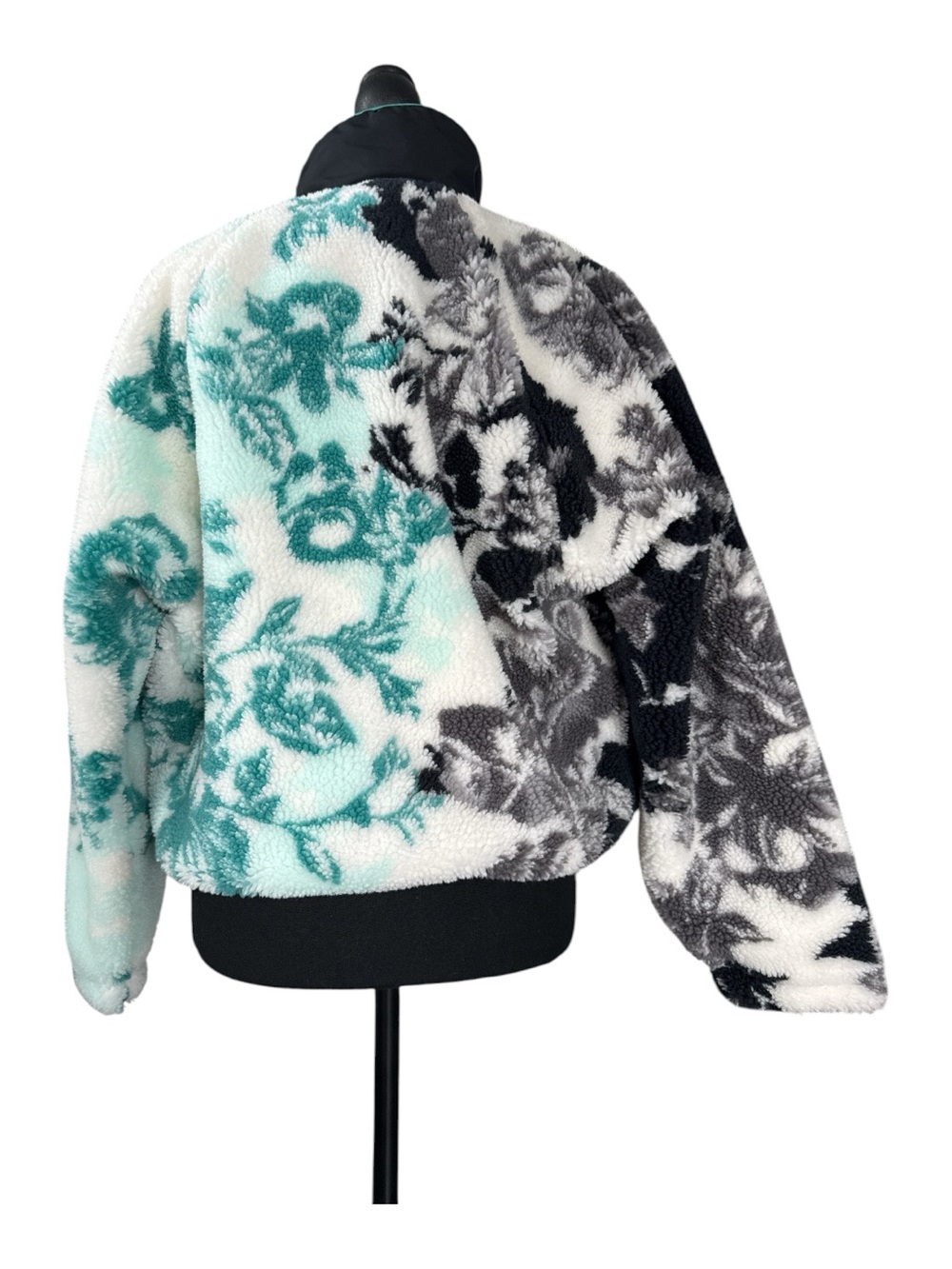 FP Movement by Free People Hit The Slopes Jacket Sherpa XS Floral Cozy - Picture 6 of 10